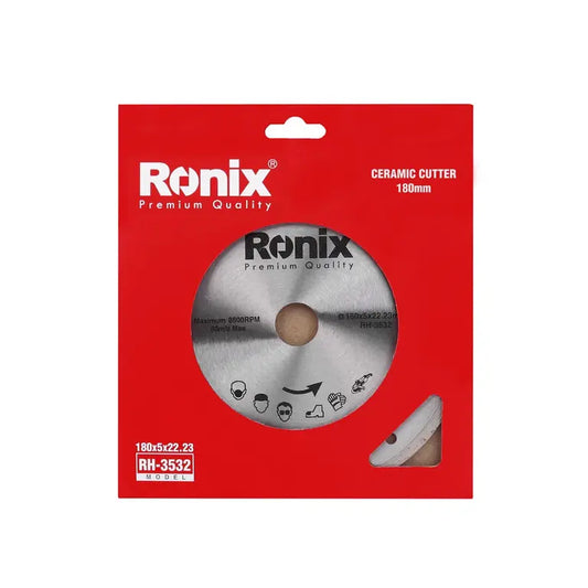 [RH-3532] Disco da Taglio in Ceramica 180x22.2x5mm