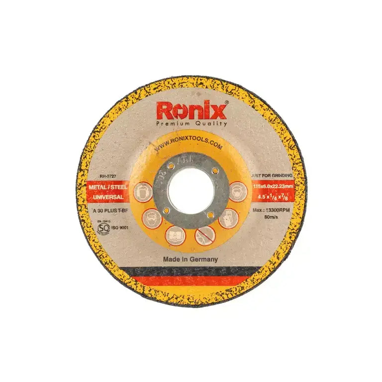 [RH-3727] Mini Disco Abrasivo 115x3x22.2mm-German