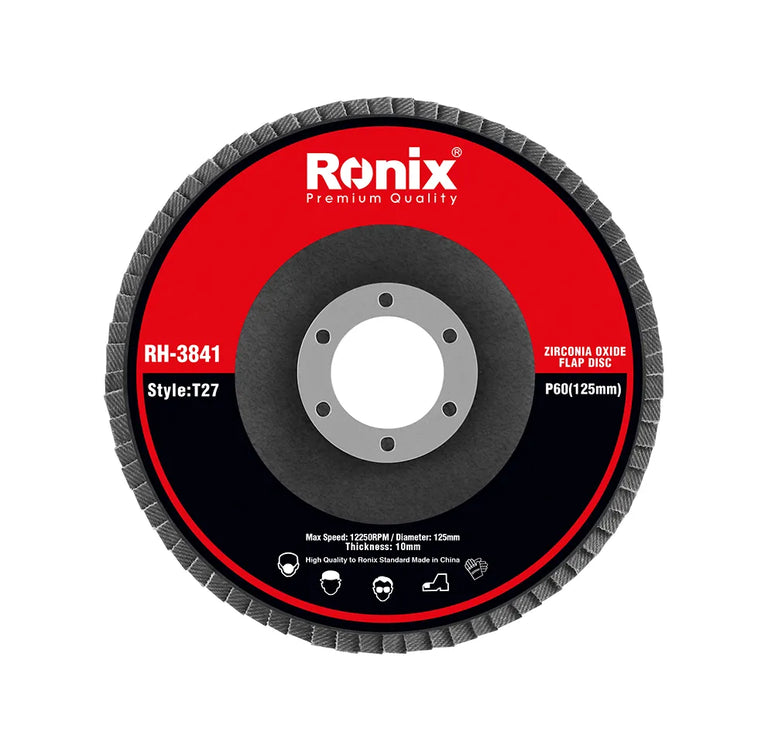 [RH-3841] DISCO FLAP IN OSSIDO DI ZIRCONIO P60 125mm