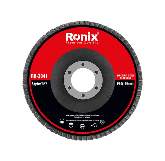 [RH-3841] DISCO FLAP IN OSSIDO DI ZIRCONIO P60 125mm