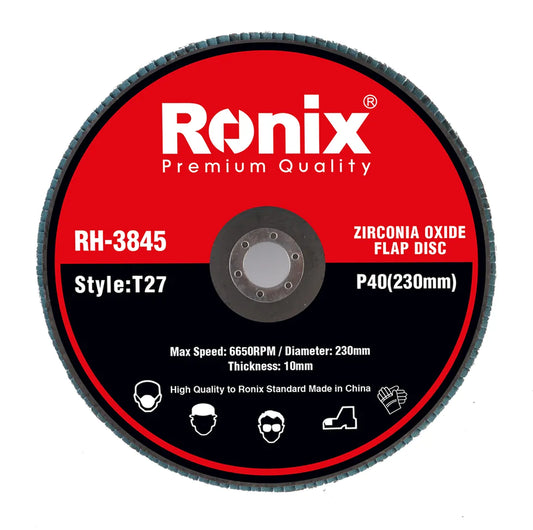 [RH-3845] DISCO FLAP IN OSSIDO DI ZIRCONIO P40 230mm