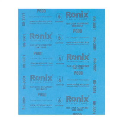 [RH-3881] Carta abrasiva impermeabile blu in lattice P600