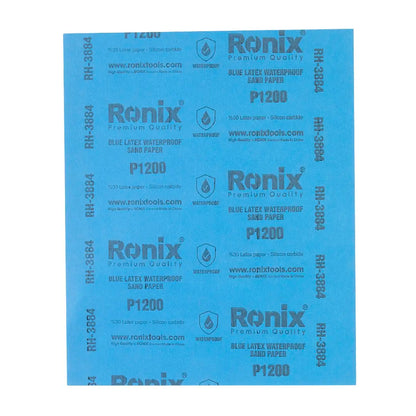 [RH-3884] Carta abrasiva impermeabile in lattice blu P1200
