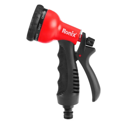[RH-4018] Pistola a spruzzo d'acqua in plastica 8Pattern e raccordi per tubo