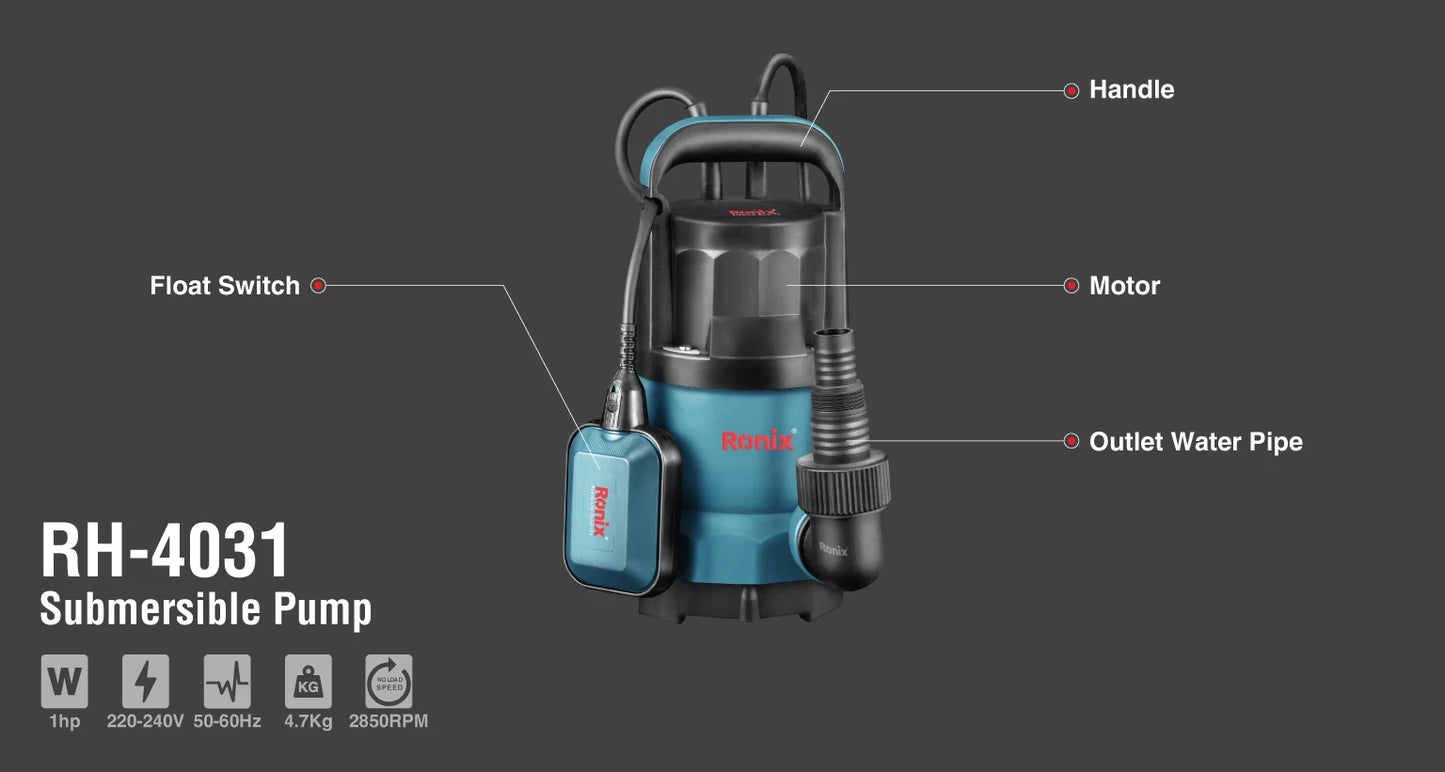 [RH-4031] Pompa sommersa 1 hp