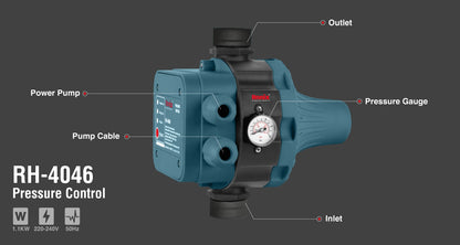 [RH-4046] (147mmx175mmx185mm)Controllo della Pressione