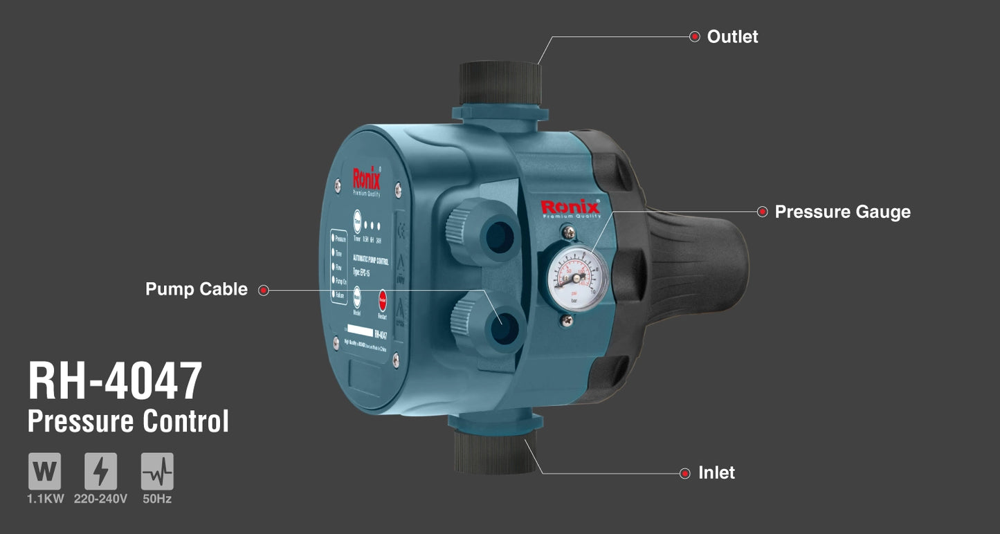[RH-4047] (145mmx175mmx178mm) Controllo della Pressione