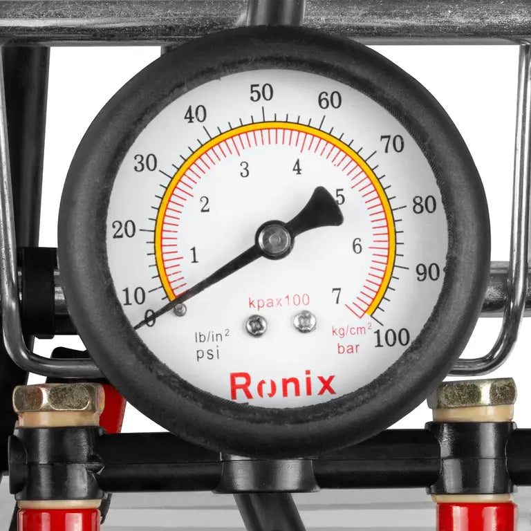 [RH-4202] Pompa ad aria a pedale a doppio cilindro 5Bar