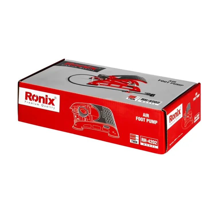 [RH-4202] Pompa ad aria a pedale a doppio cilindro 5Bar
