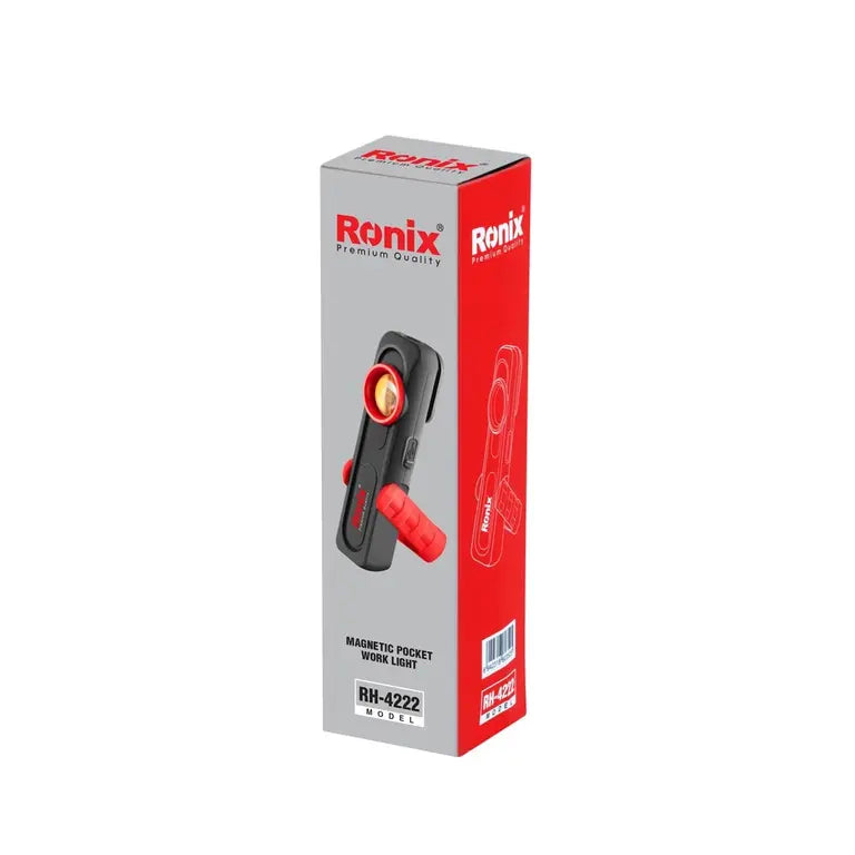 [RH-4222] Luce da lavoro magnetica a tasca 500lm - modello Flux