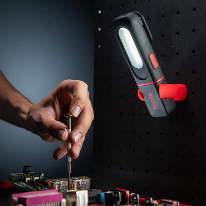 [RH-4226] Luce da lavoro mini pocket magnetica 350lm - Modello Glory