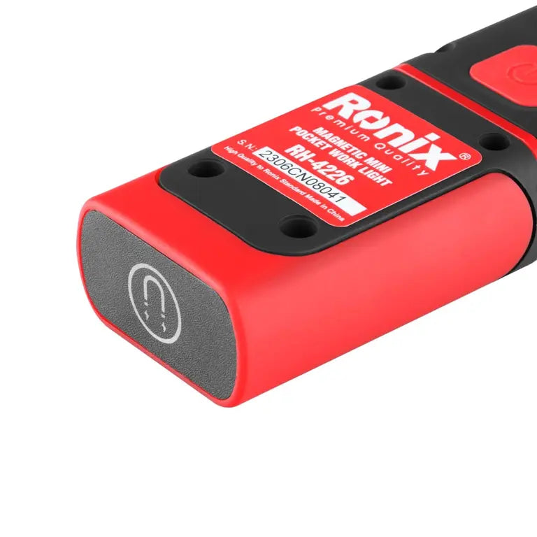 [RH-4226] Luce da lavoro mini pocket magnetica 350lm - Modello Glory