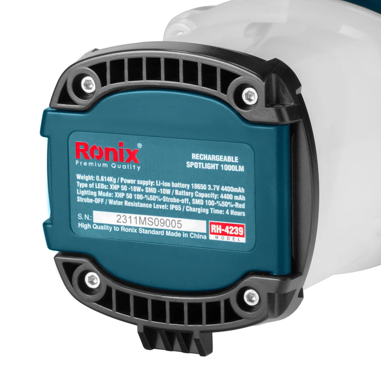 [RH-4239] Faro Ricaricabile 1000lm