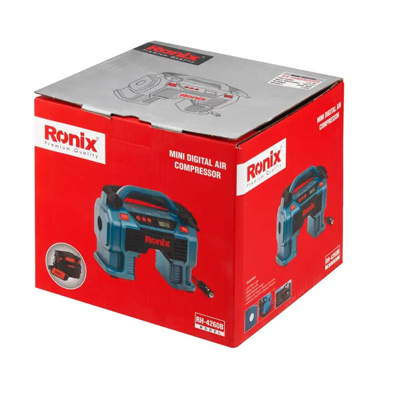 [RH-4260B] Mini Compressore Digitale 11Bar con Borsa