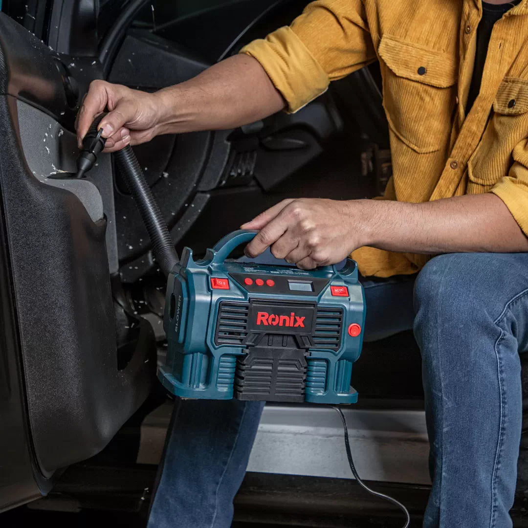 [RH-4261B] Compressore Digitale Mini AC/DC 11Bar con Borsa