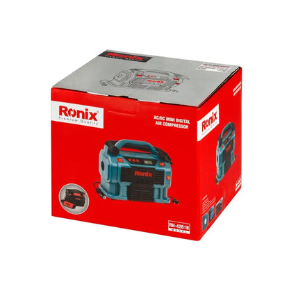 [RH-4261B] Compressore Digitale Mini AC/DC 11Bar con Borsa