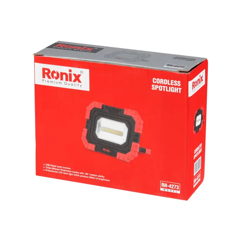 [RH-4273] 3.7v Spotlight Cordless 900lm