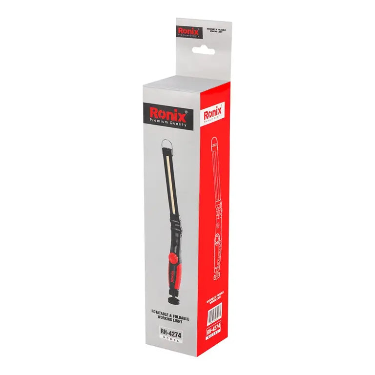 [RH-4274] 3.7v Luce da lavoro rotabile e pieghevole 400LM - Modello Slider