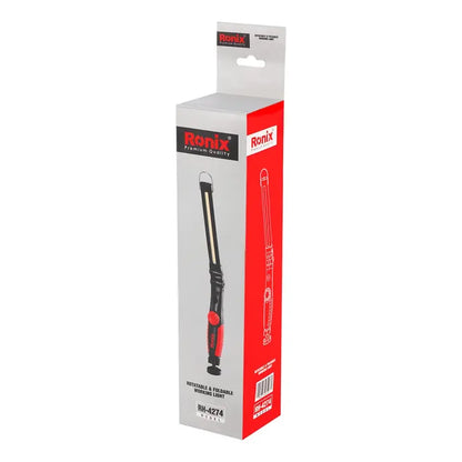 [RH-4274] 3.7v Luce da lavoro rotabile e pieghevole 400LM - Modello Slider
