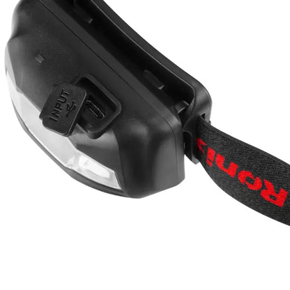 [RH-4285] 3w Lampada frontale ricaricabile 120LM