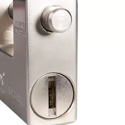 [RH-4291] Lucchetto Rettangolare con Chiave in Ferro-84mm