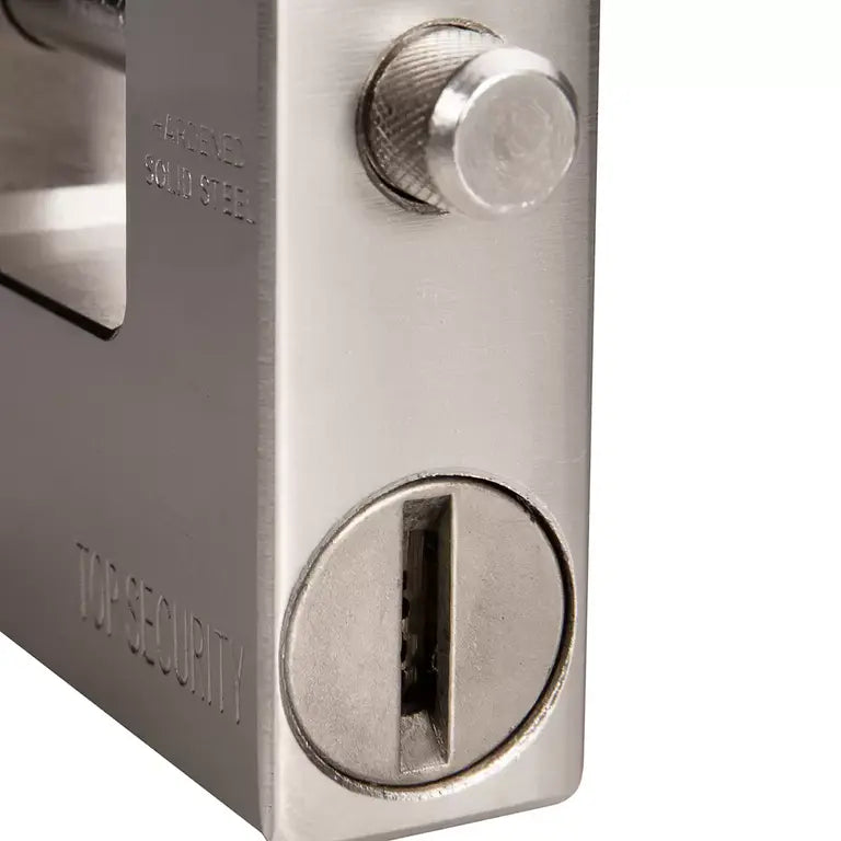 [RH-4293] Lucchetto Rettangolare con Chiave in Ferro-94mm