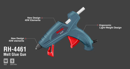 [RH-4461] Pistola per Colla a Caldo 40W