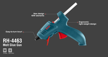[RH-4463] Pistola per Colla ad Alta Temperatura 20W