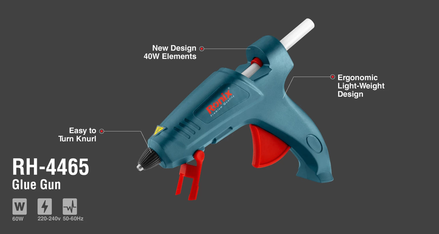 [RH-4465] Pistola per Colla ad Alta Temperatura 60W