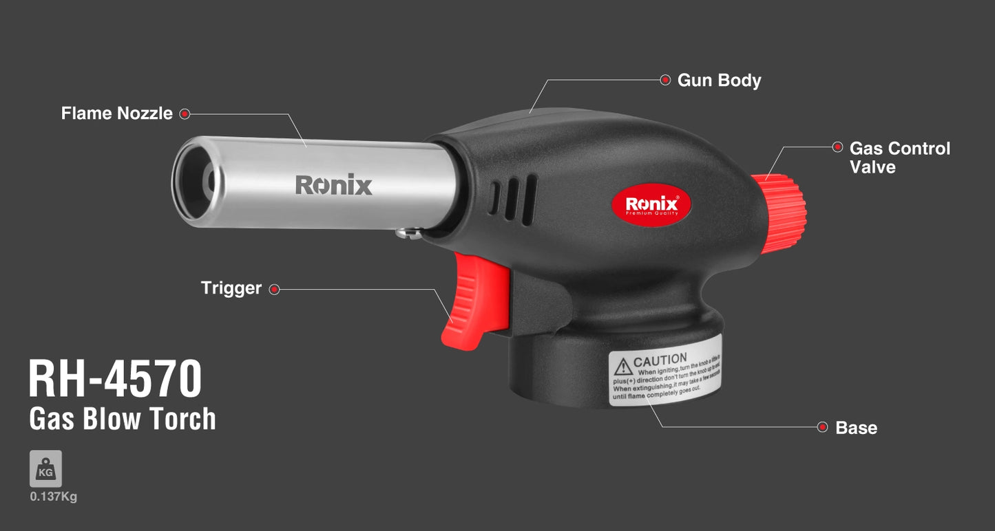 [RH-4570] Torcia a Gas 90°-19mm