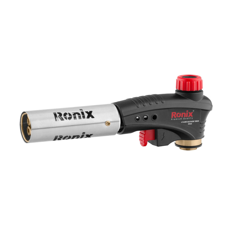 [RH-4573] 4Flame Torcia a Gas con Soffiatore 32mm