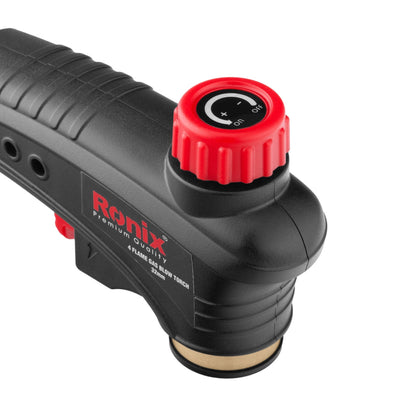 [RH-4573] 4Flame Torcia a Gas con Soffiatore 32mm