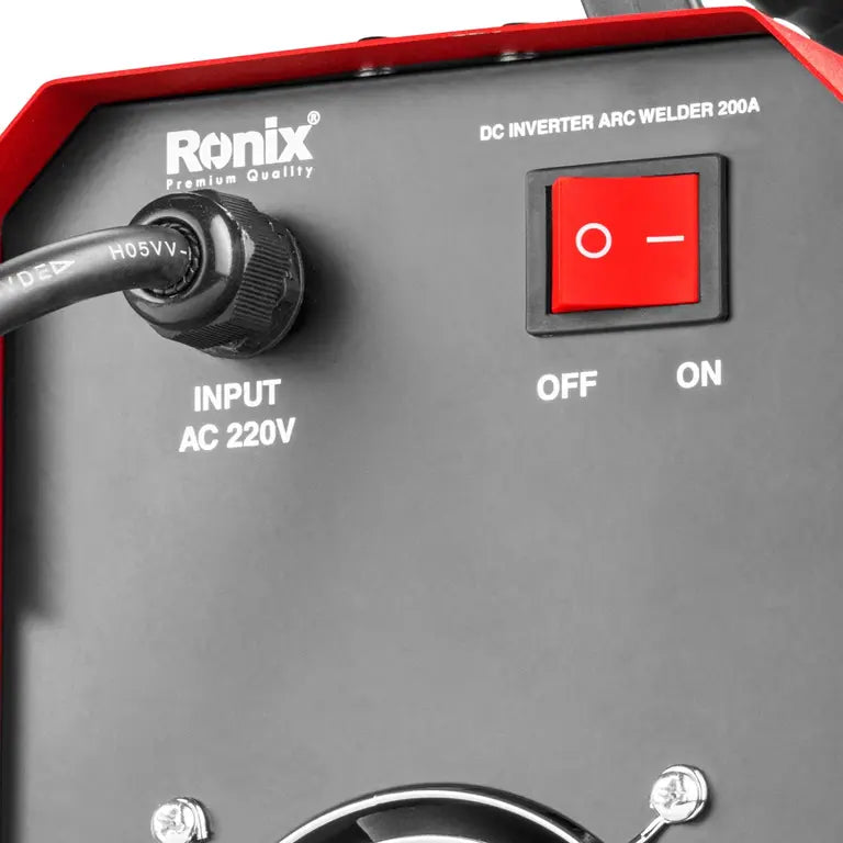 [RH-4604] Inverter per saldatura ad arco DC 200A - Ventola Turbo Plus