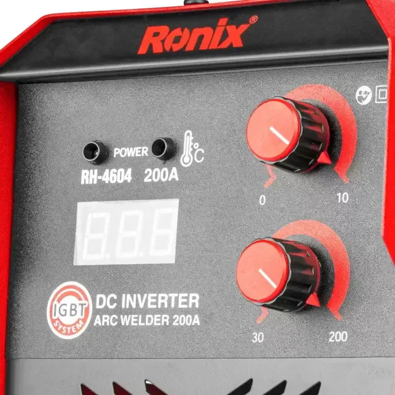 [RH-4604] Inverter per saldatura ad arco DC 200A - Ventola Turbo Plus