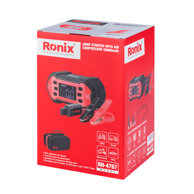 [RH-4767] Avviatore con Compressore d'Aria 20000 mAh