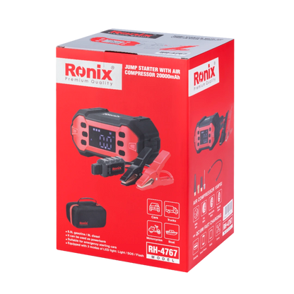 [RH-4767] Avviatore con Compressore d'Aria 20000 mAh