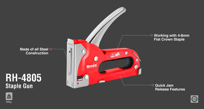 [RH-4805] pistola per graffette 8mm
