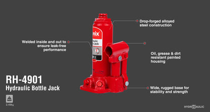 [RH-4901] Jack a bottiglia 2 tonnellate