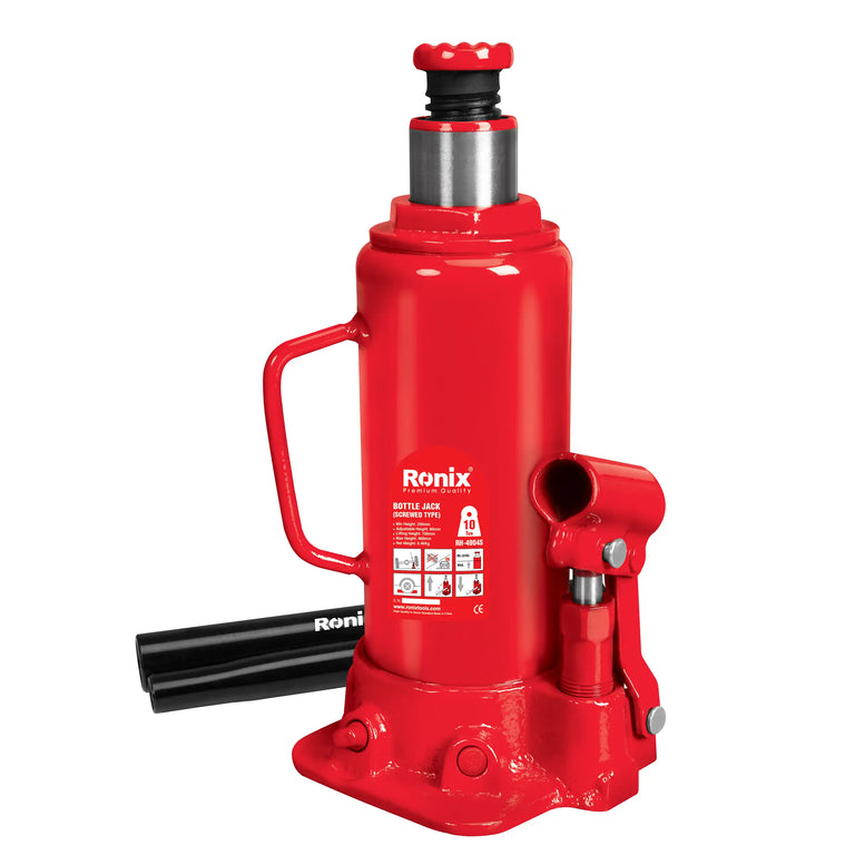 [RH-4904S] Jack a bottiglia tipo filettato 10 tonnellate