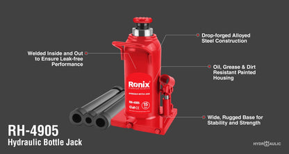 [RH-4905] Bottle Jack 15 Ton