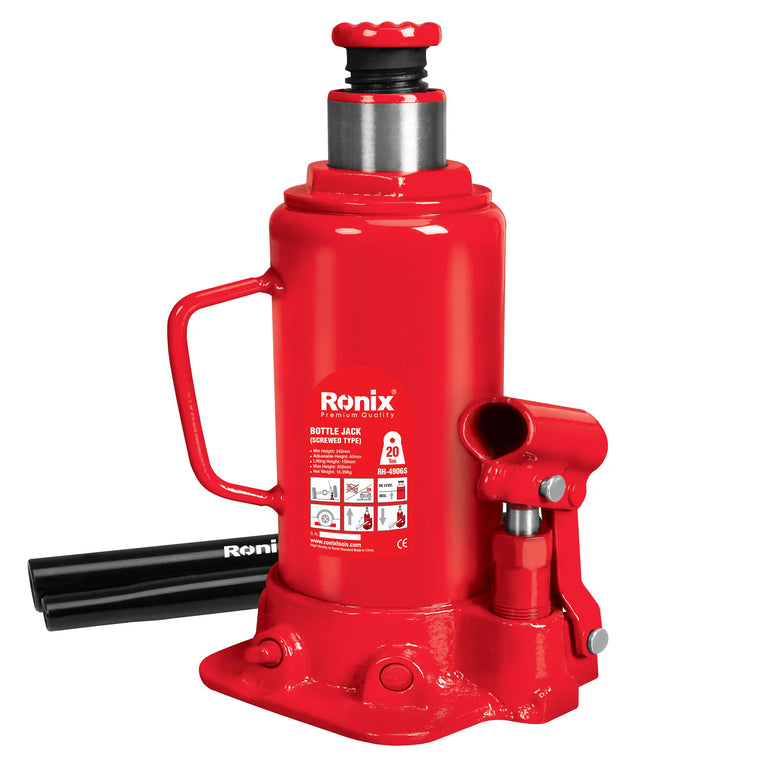[RH-4906S] Jack a bottiglia tipo filettato 20 tonnellate