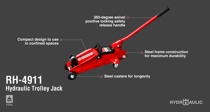 [RH-4911] Jack idraulico a carrello 2 tonnellate-BMC