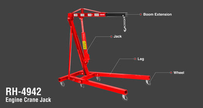 [RH-4942] Carrello per motori 2 tonnellate