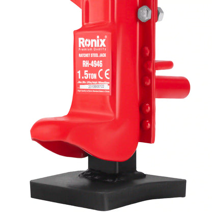 [RH-4946] Crick in acciaio a cricchetto da 1,5 tonnellate