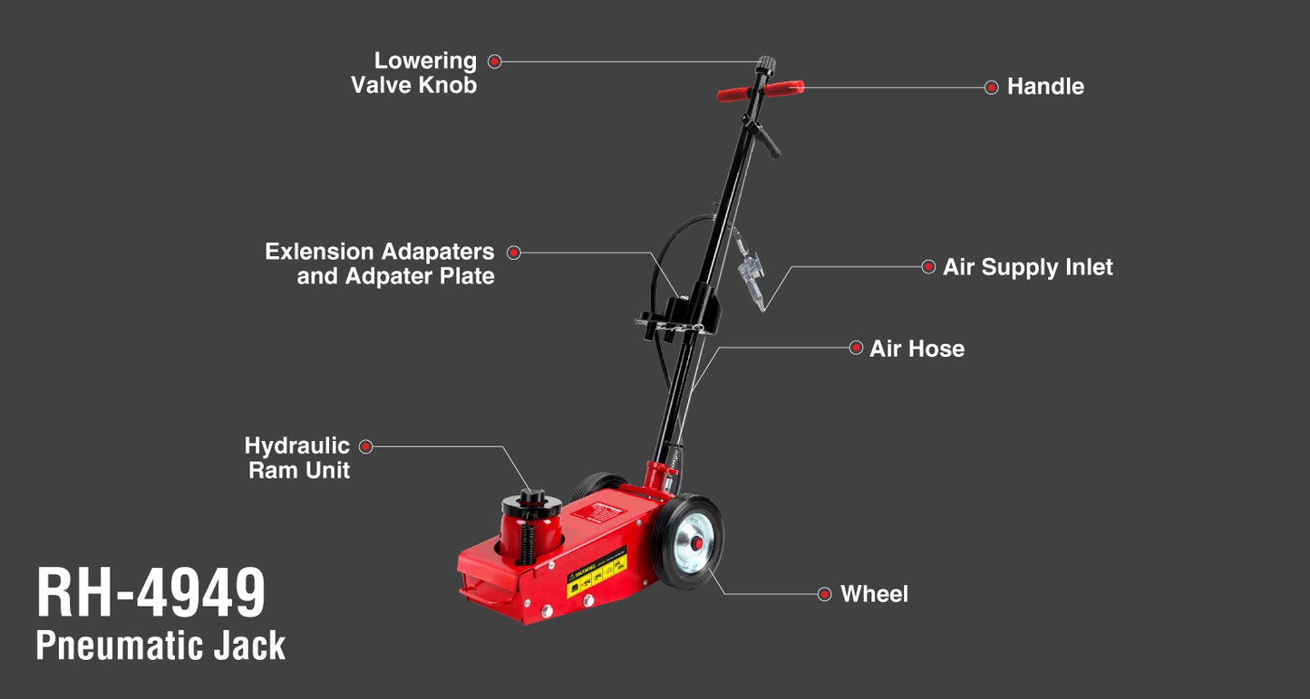 [RH-4949] Jack Pneumatico 22 Ton