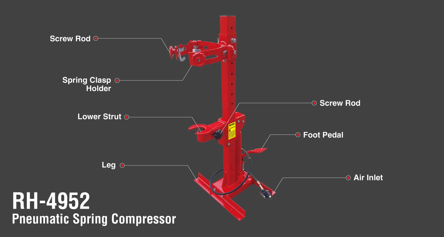[RH-4952] Compressore a Molla Pneumatica 1 Ton
