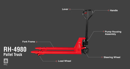 [RH-4980] Carrello Elevatore Pallet 3 Ton