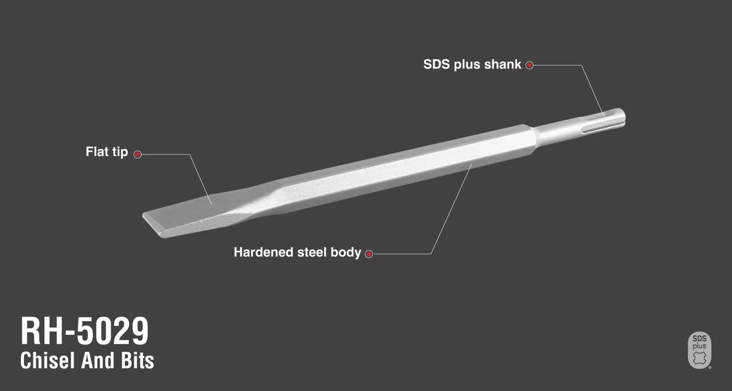 [RH-5029] SDS Plus Punta a scalpello 14x250x20 mm