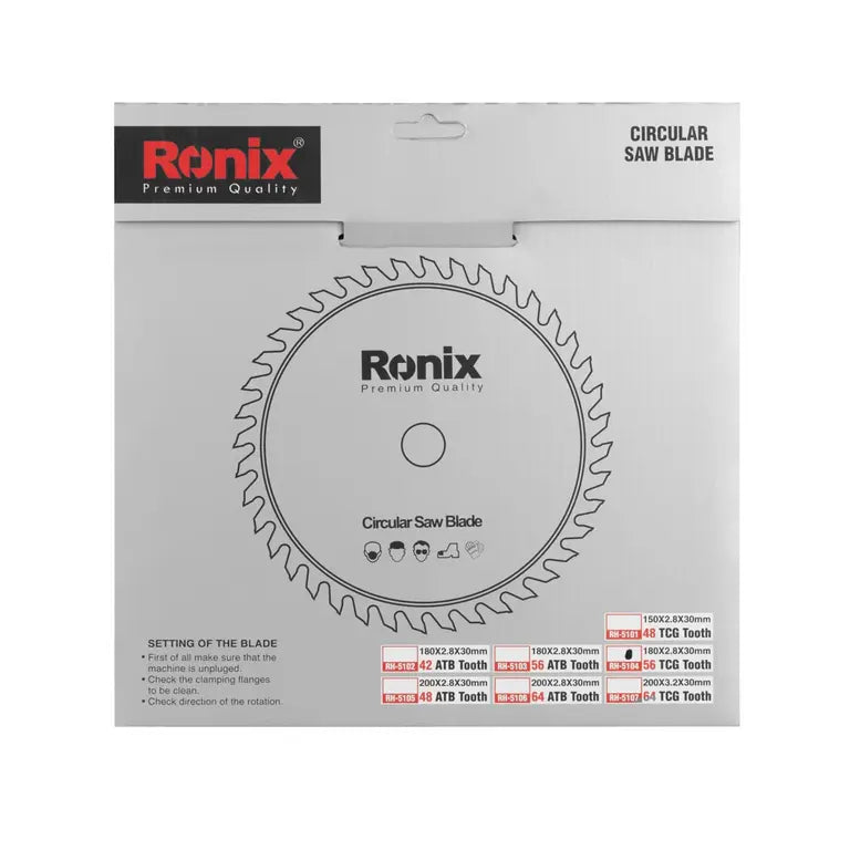 [RH-5104] Lama per sega circolare 180x56T-MDF