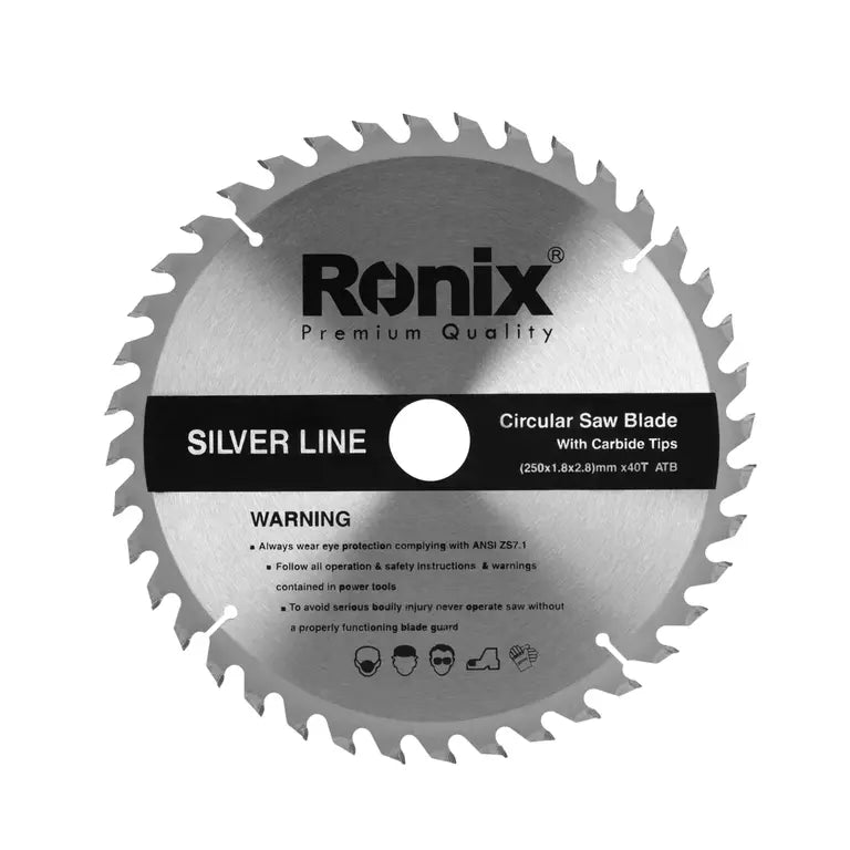 [RH-5128] Lama per Sega Circolare-250x40T-Seri Silverline